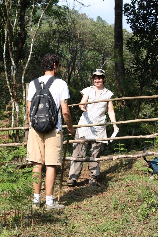 India 2010 - Coorg - Honey Valley - Trek to the Swimming Hole